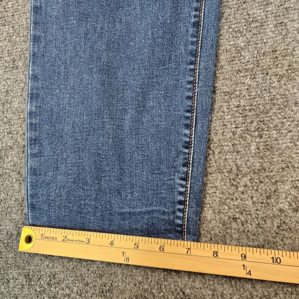 True Religion Rocco Relaxed Skinny Jeans Mens 40x34 Blue Medium Wash Denim